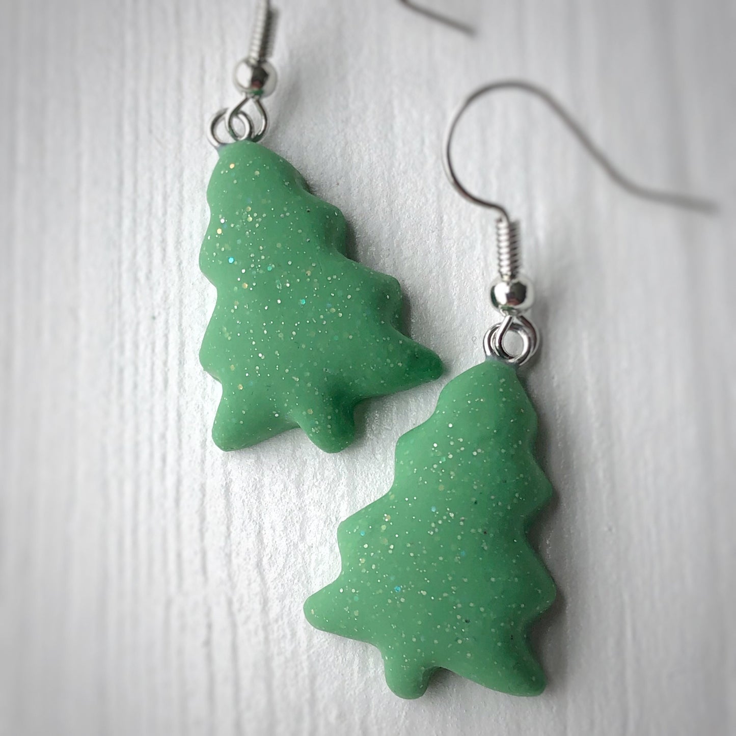 Christmas Tree Earrings, IWC Earrings